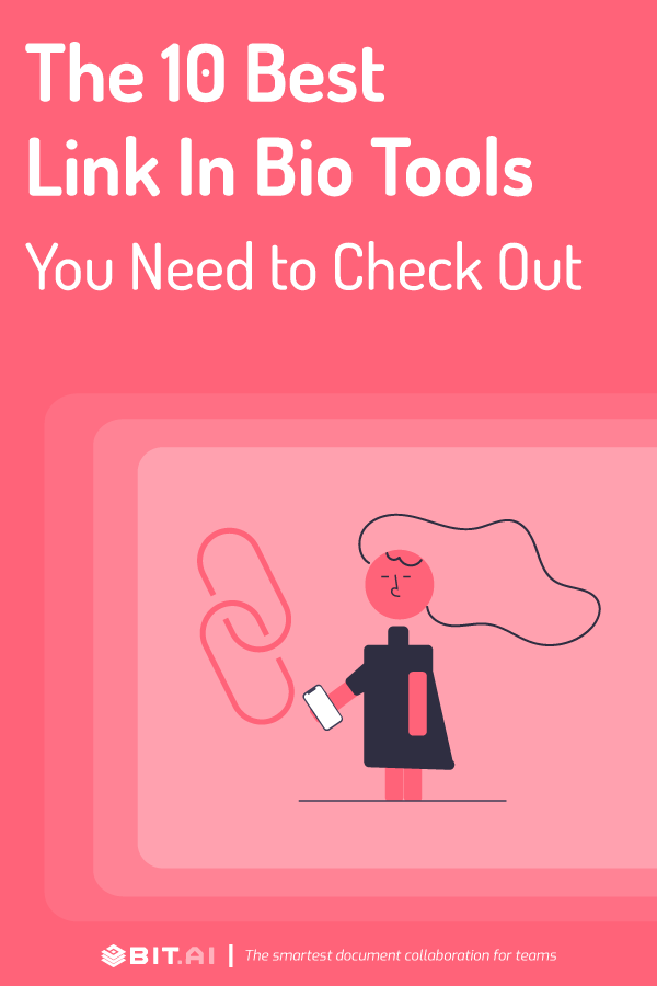 Link in bio tools - pinterest