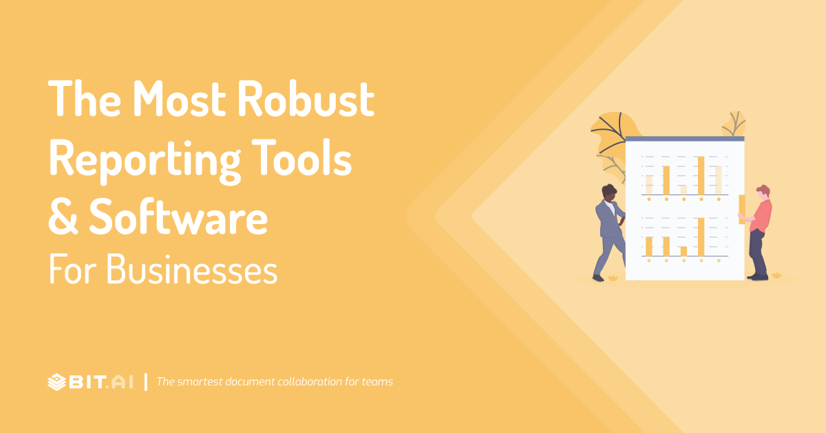 10 Best Reporting Tools & Software For Business in 2022! - Bit Blog