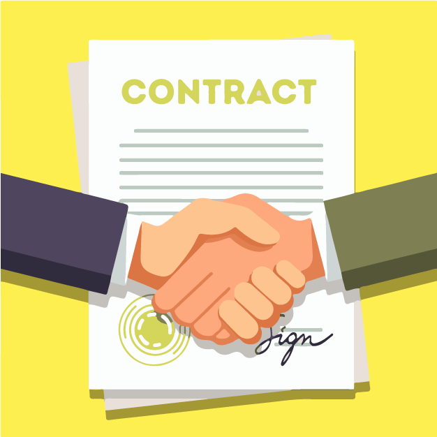 Companies signing a deal