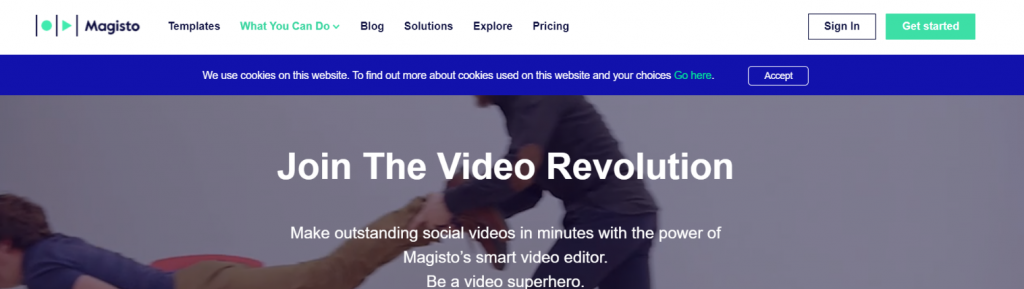 Magisto: Video presentation software