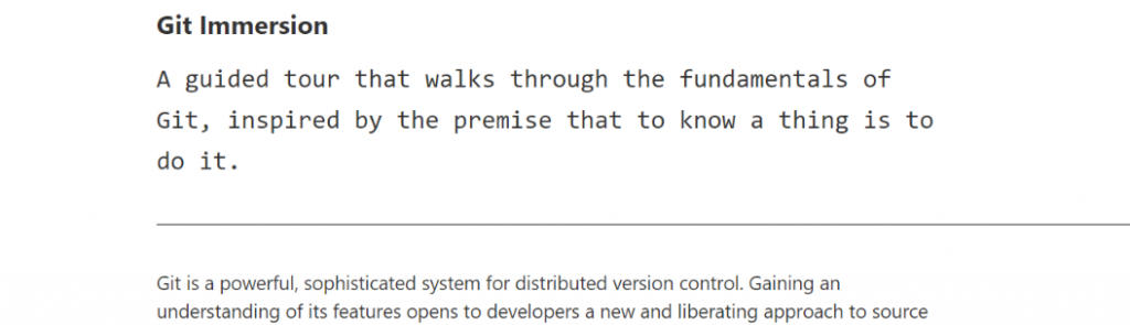 Git Immersion: Resources to Learn Programming