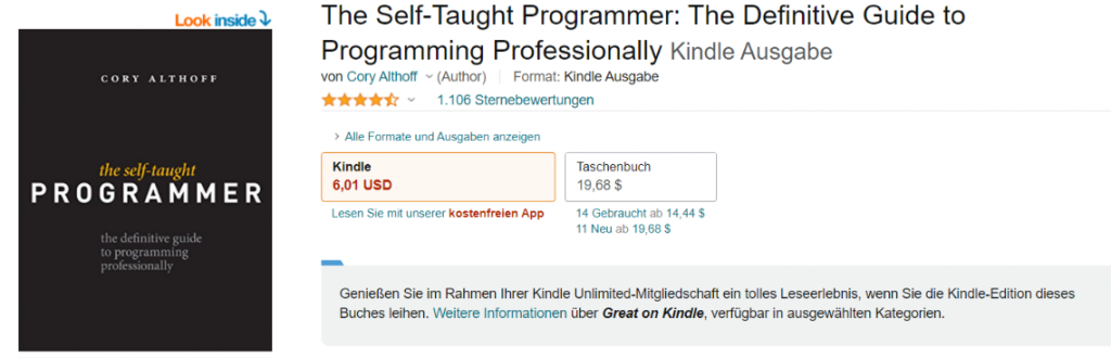 The Self-Taught Programmer: Resources to Learn Programming