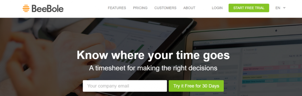 Beebole: Timesheet Software & Tool