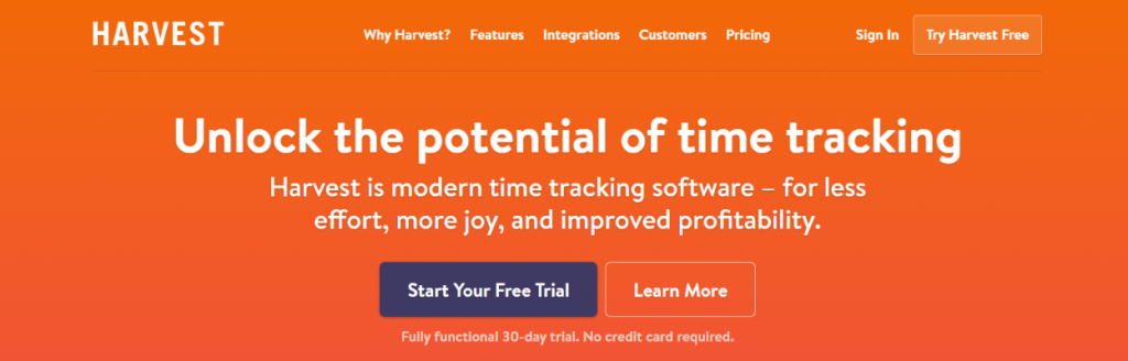 Harvest: Timesheet Software & Tool
