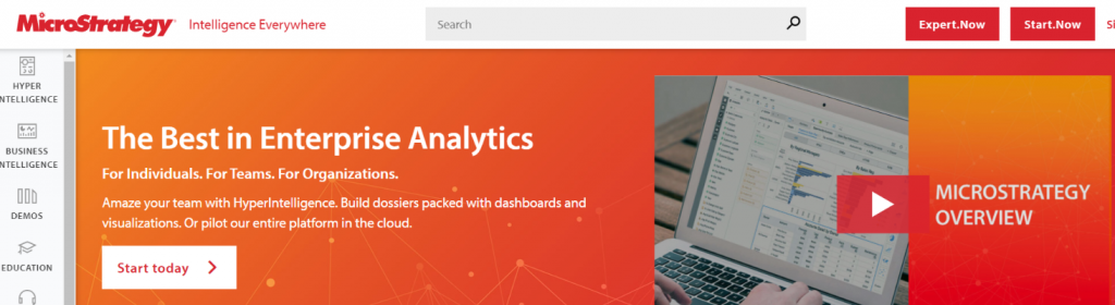 Micro strategy: Business intelligence tools & Software