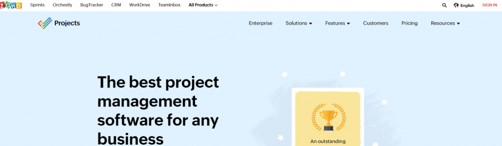 Zoho projects: Timesheet Software & Tool