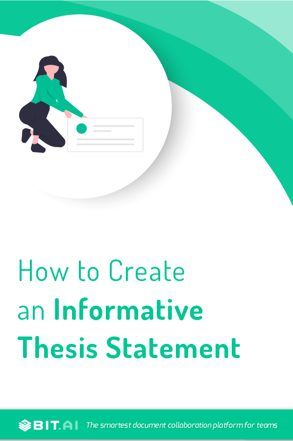 tips for writing a strong thesis statement