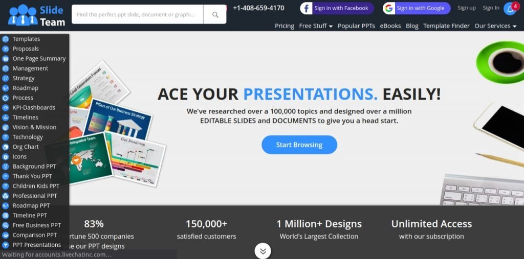 The slide team: Presentation blog and website