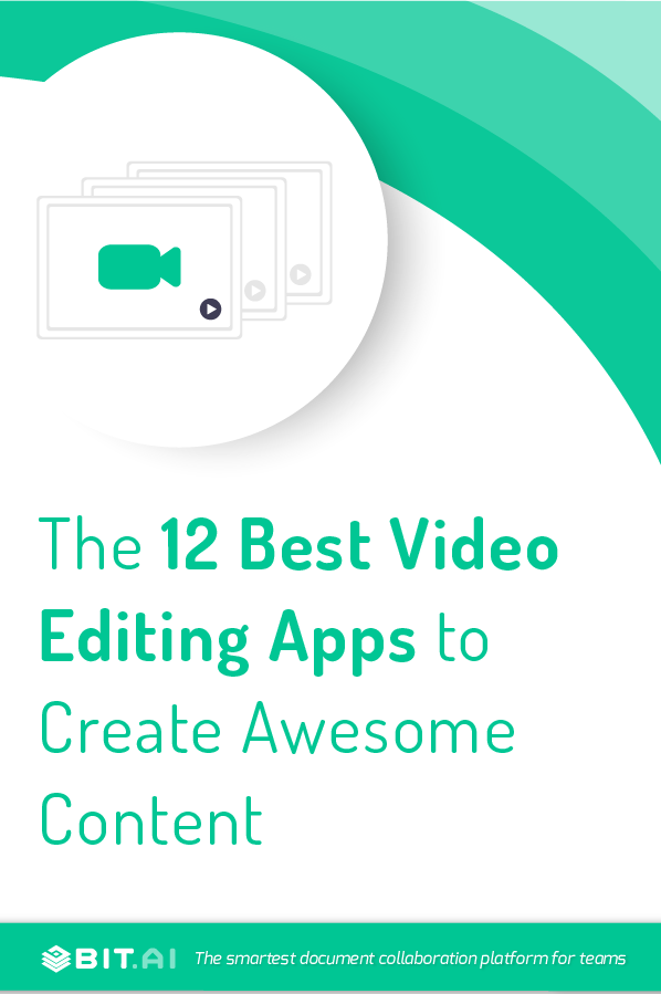 Video editing apps - pinterest 