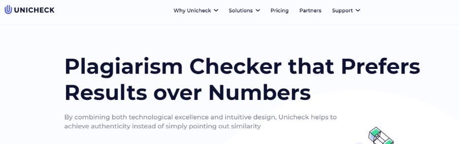 Unichecker: Plagiarism checker