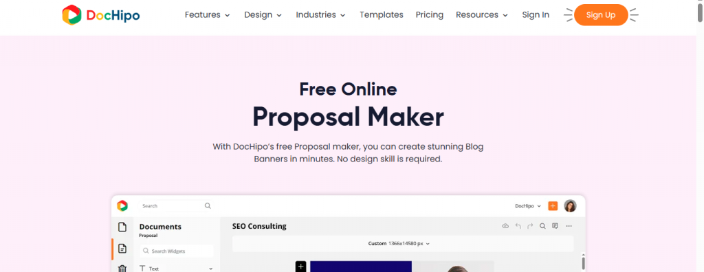 Dochip; proposal software