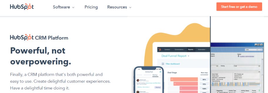 Hubspot: Sales management tool