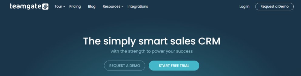 Teamgate: Sales management tool