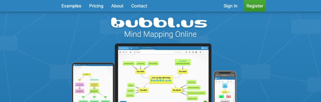 Bubbl.us: Brainstorming tool