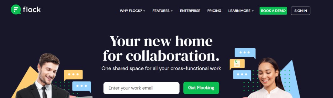 Flock: Team communication tools