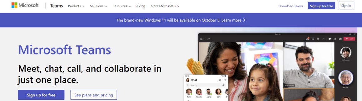 Microsoft teams: Team communication tools