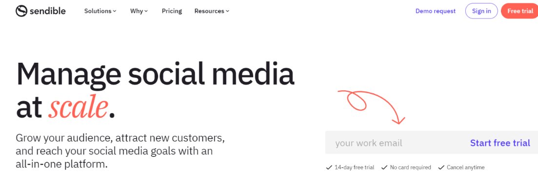 Sendible: Social media planner