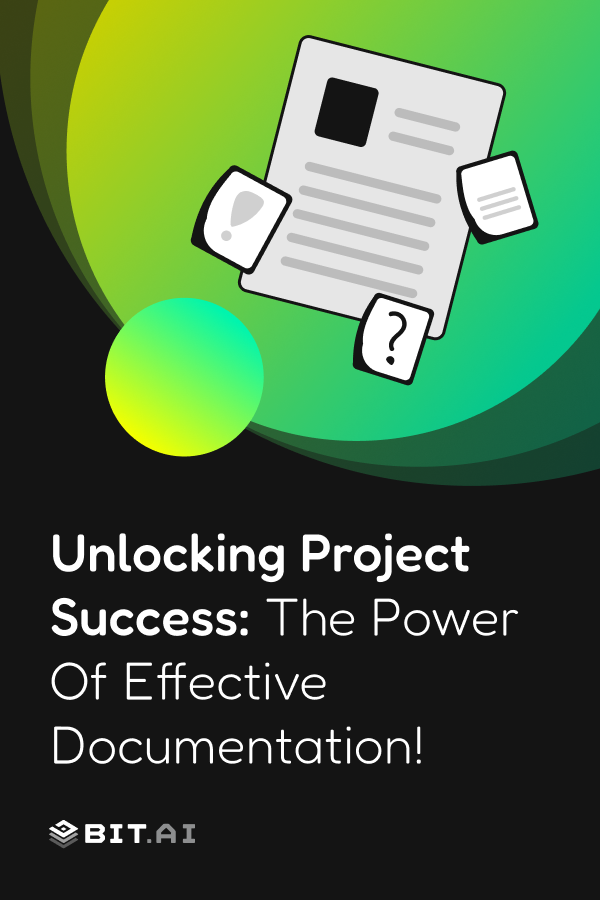project documentation guide- Pinterest banner