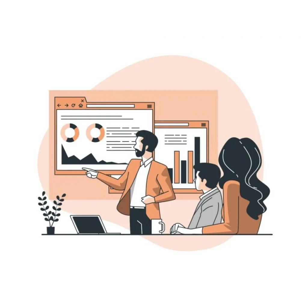 a team of employee monitoring project