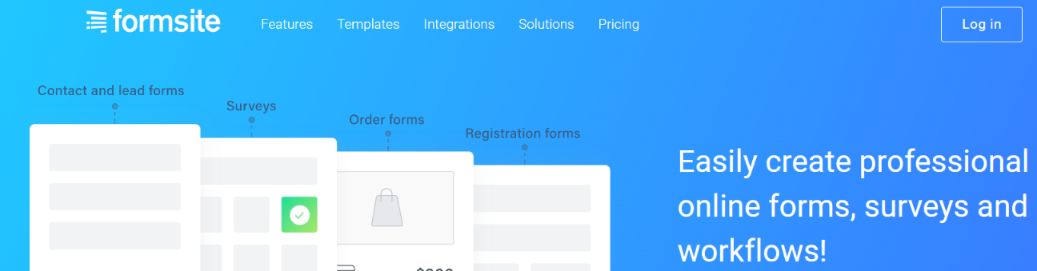 Formsite: Form builder software