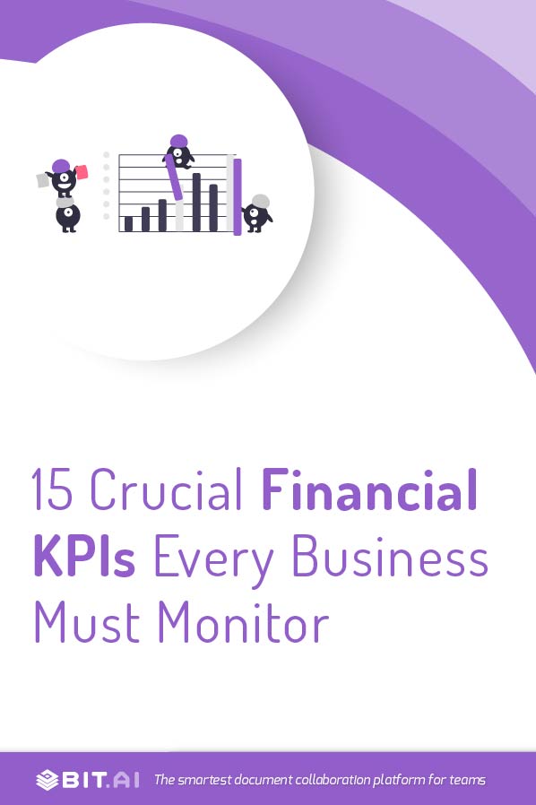 Financial kpis - pinterest