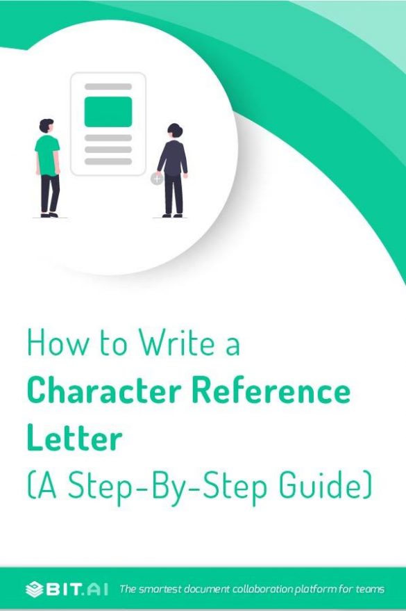 What is a Character Reference Letter & How to Write One? - Bit.ai Blog