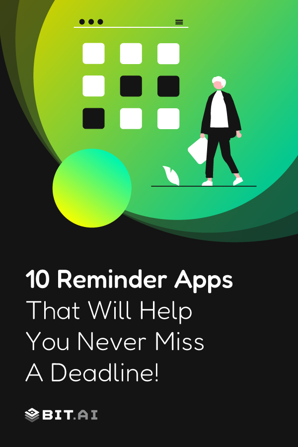 Reminder apps - Pinterest