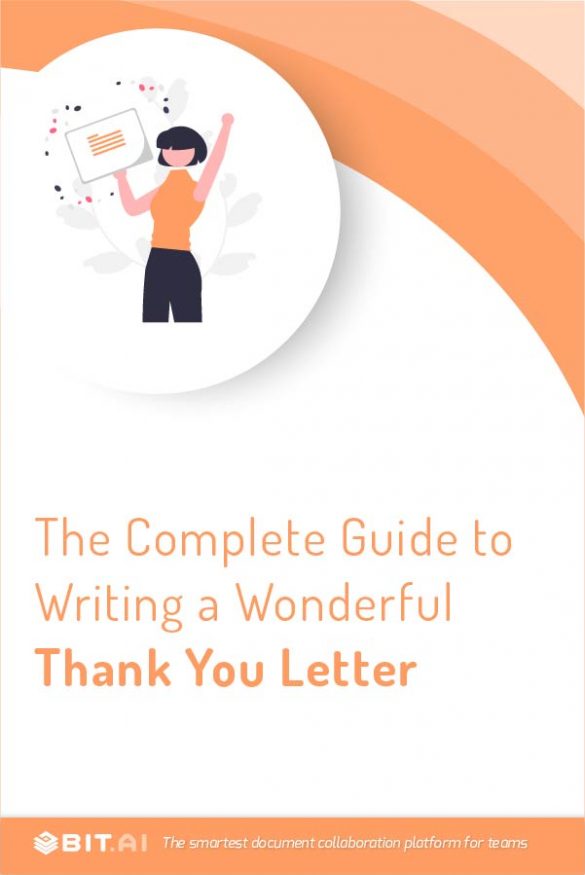 Thank You Letters: What are they & How to Write a Perfect One? - Bit.ai ...