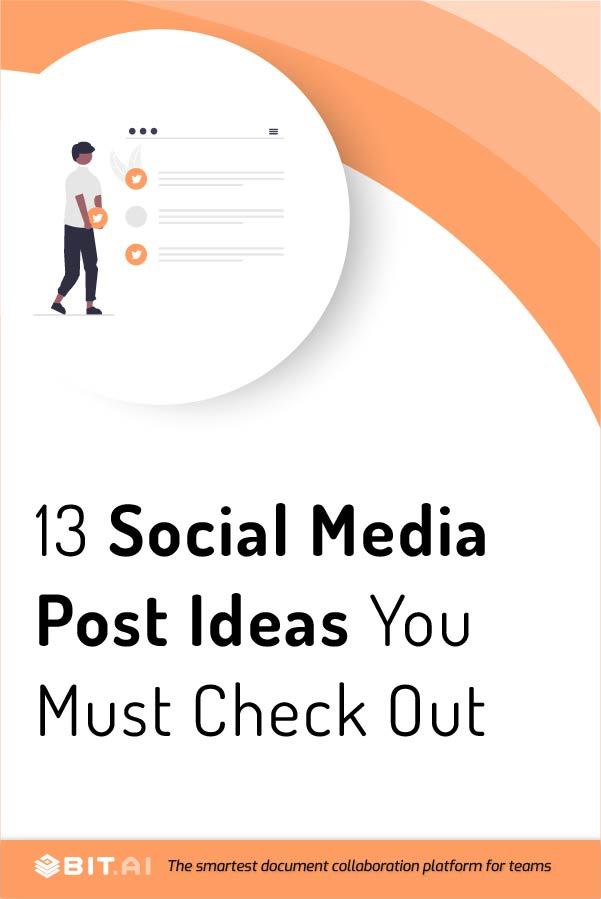 Social media post ideas - Pinterest