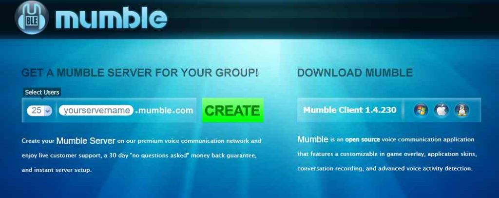 Mumble: A Voice-chat App For Gaming