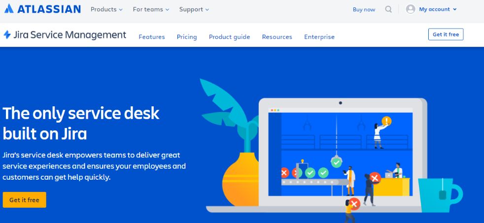 Jira a help desk software