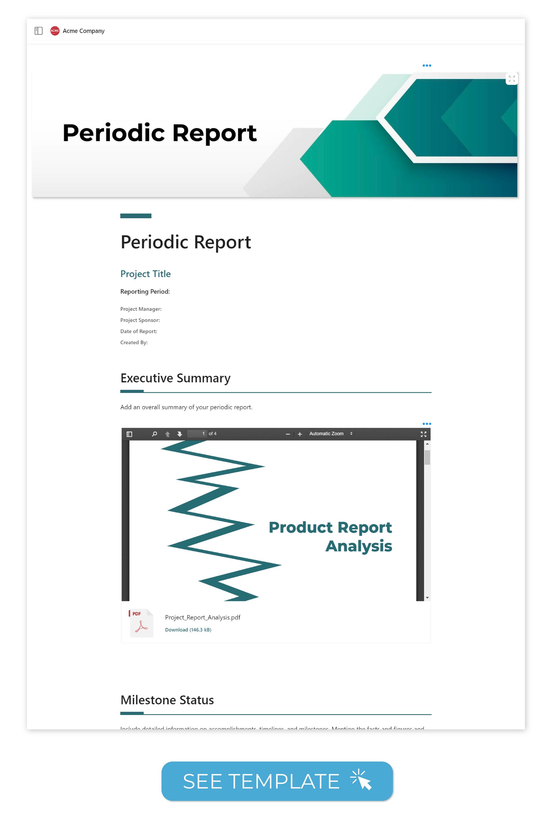 Bit.ai Periodic Report Template