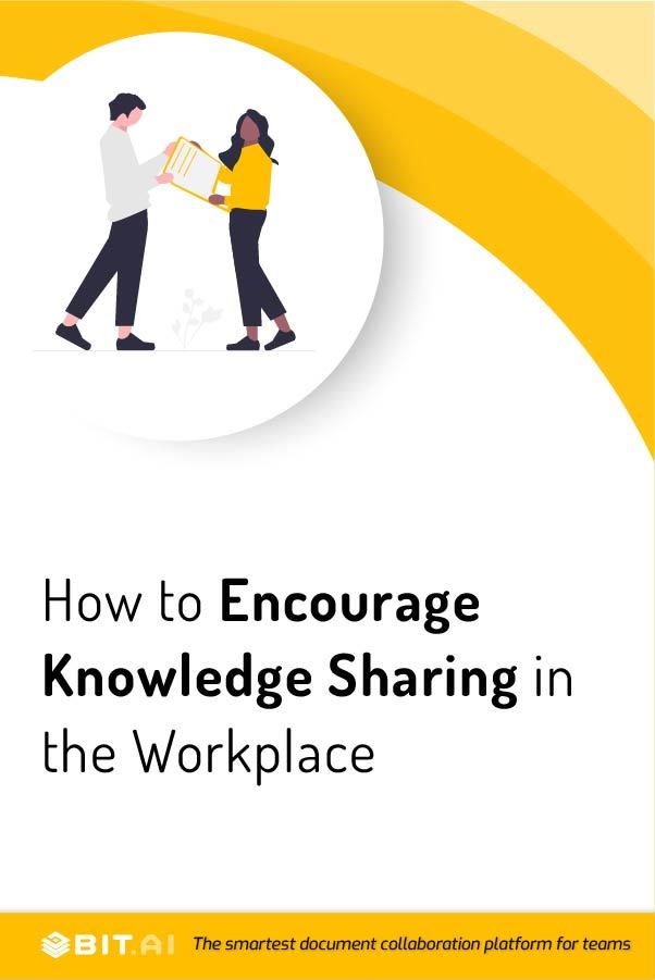 Encourage knowledge sharing in the workplace Pinterest banner