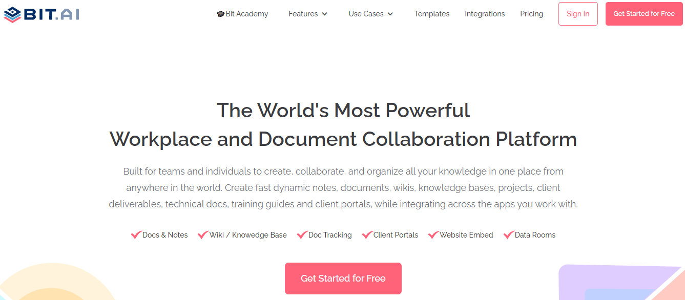 Bit.ai a powerful document management tool for research design