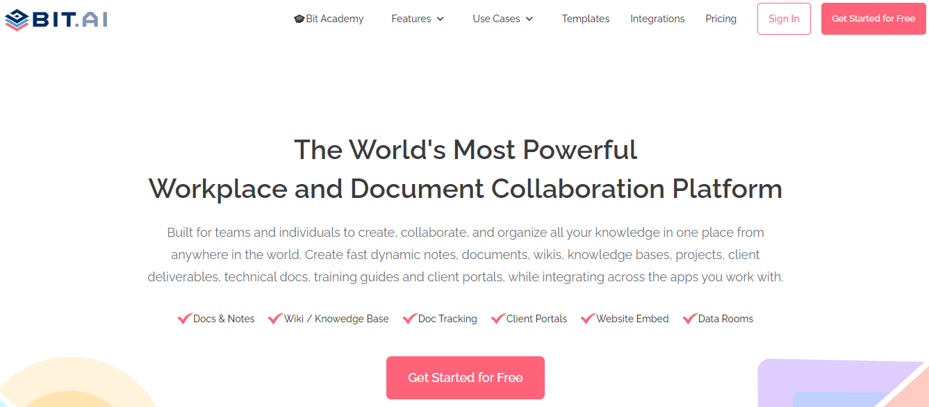 Bit.ai a powerful document management tool