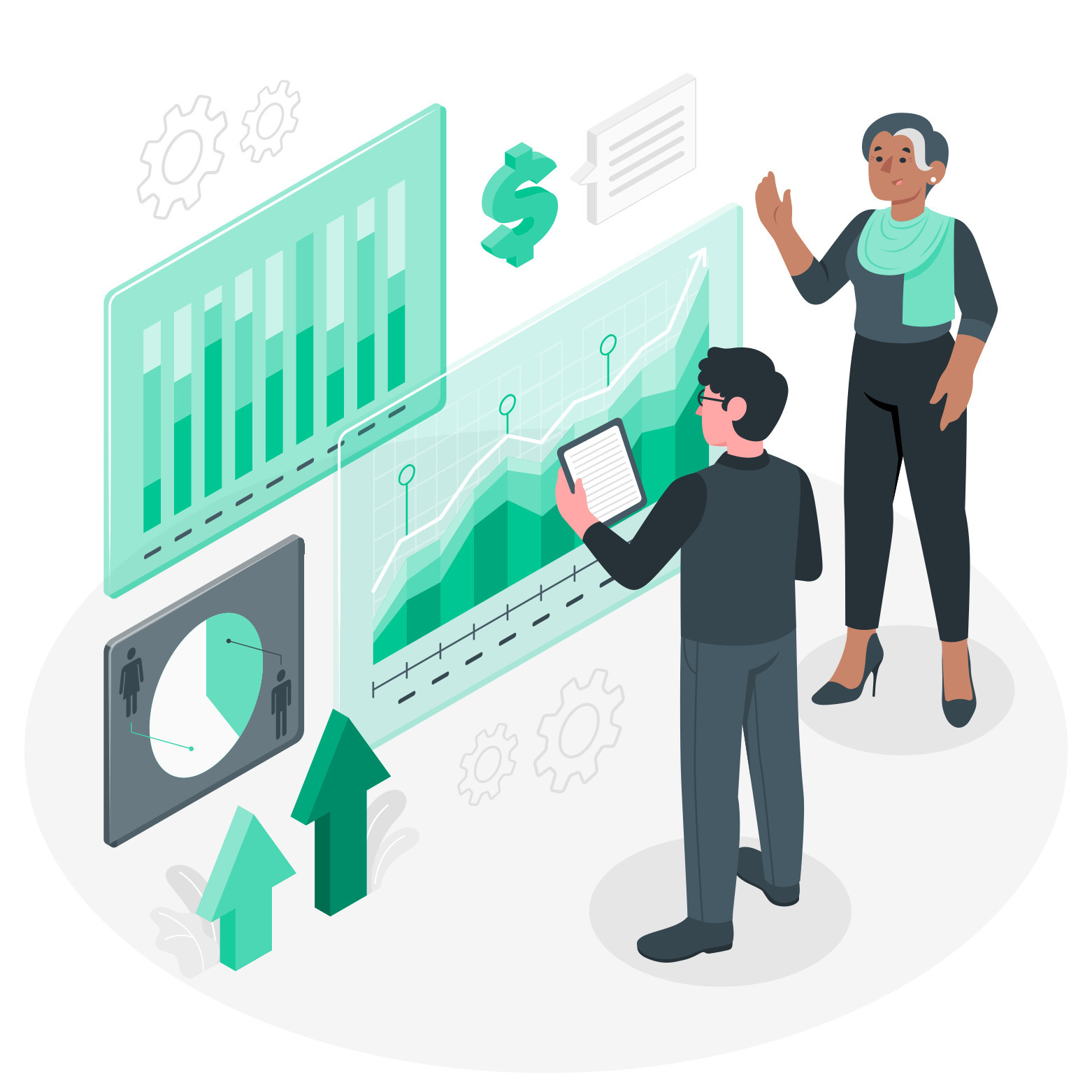 OKR vs KPI the output of kpis