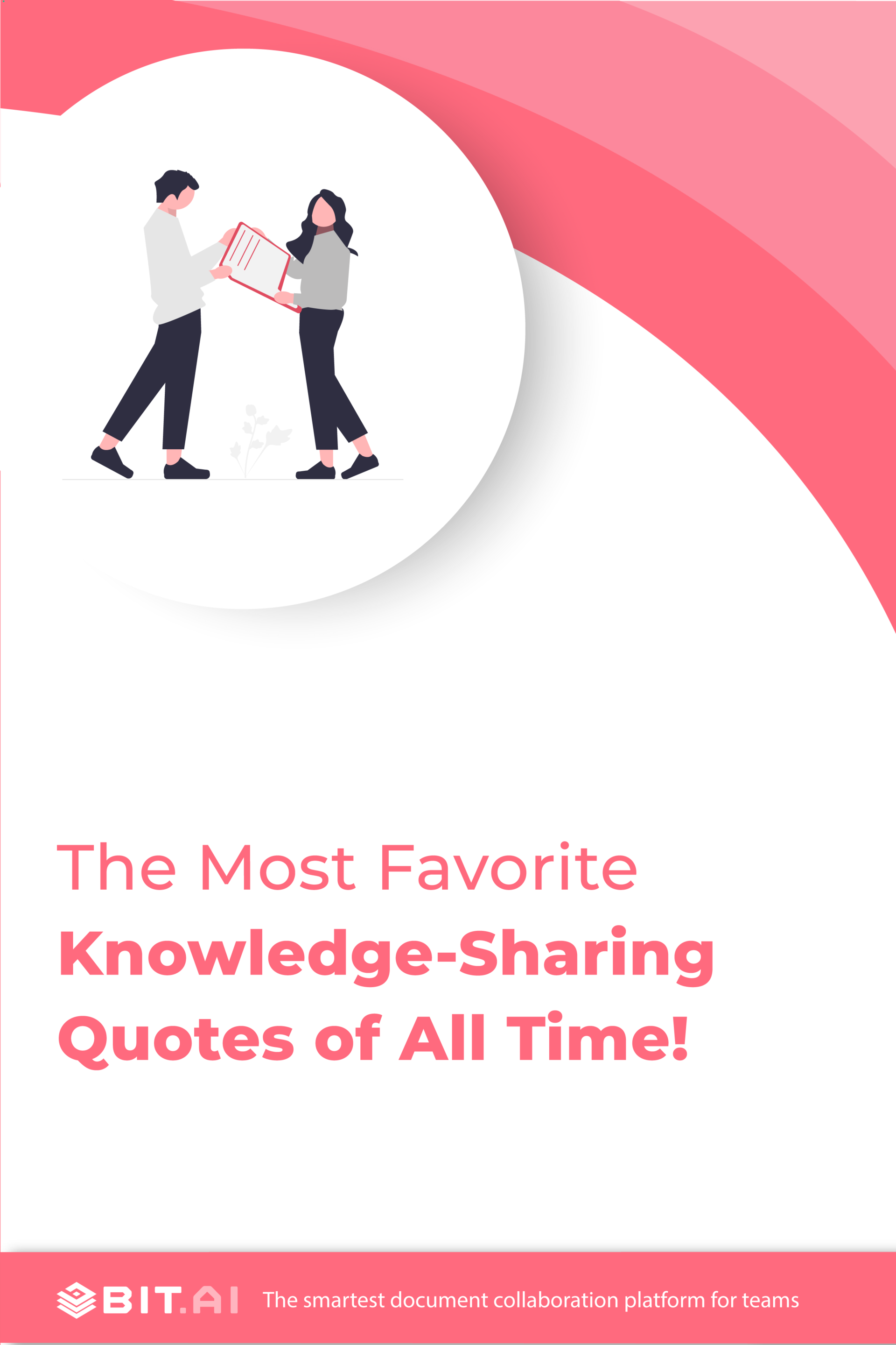 knowledge sharing quotes pinterest banner