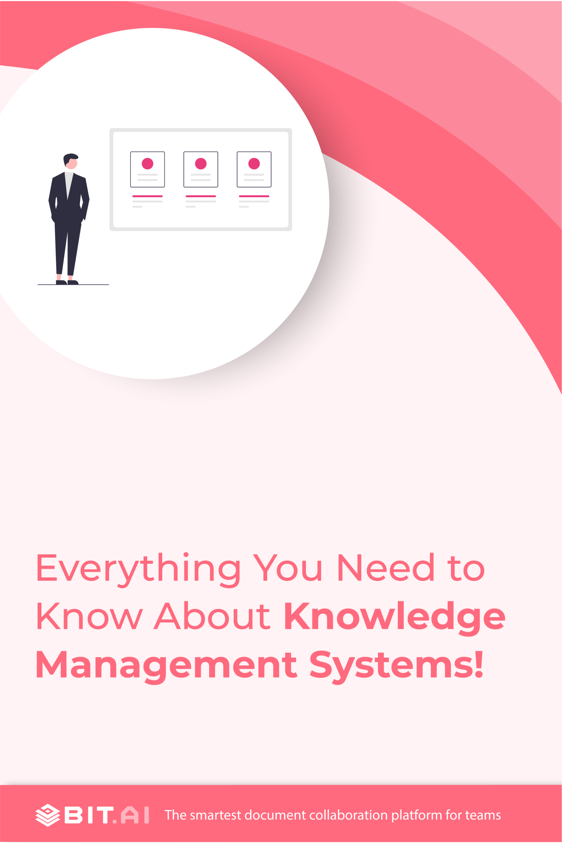 Knowledge management examples pinterest banner