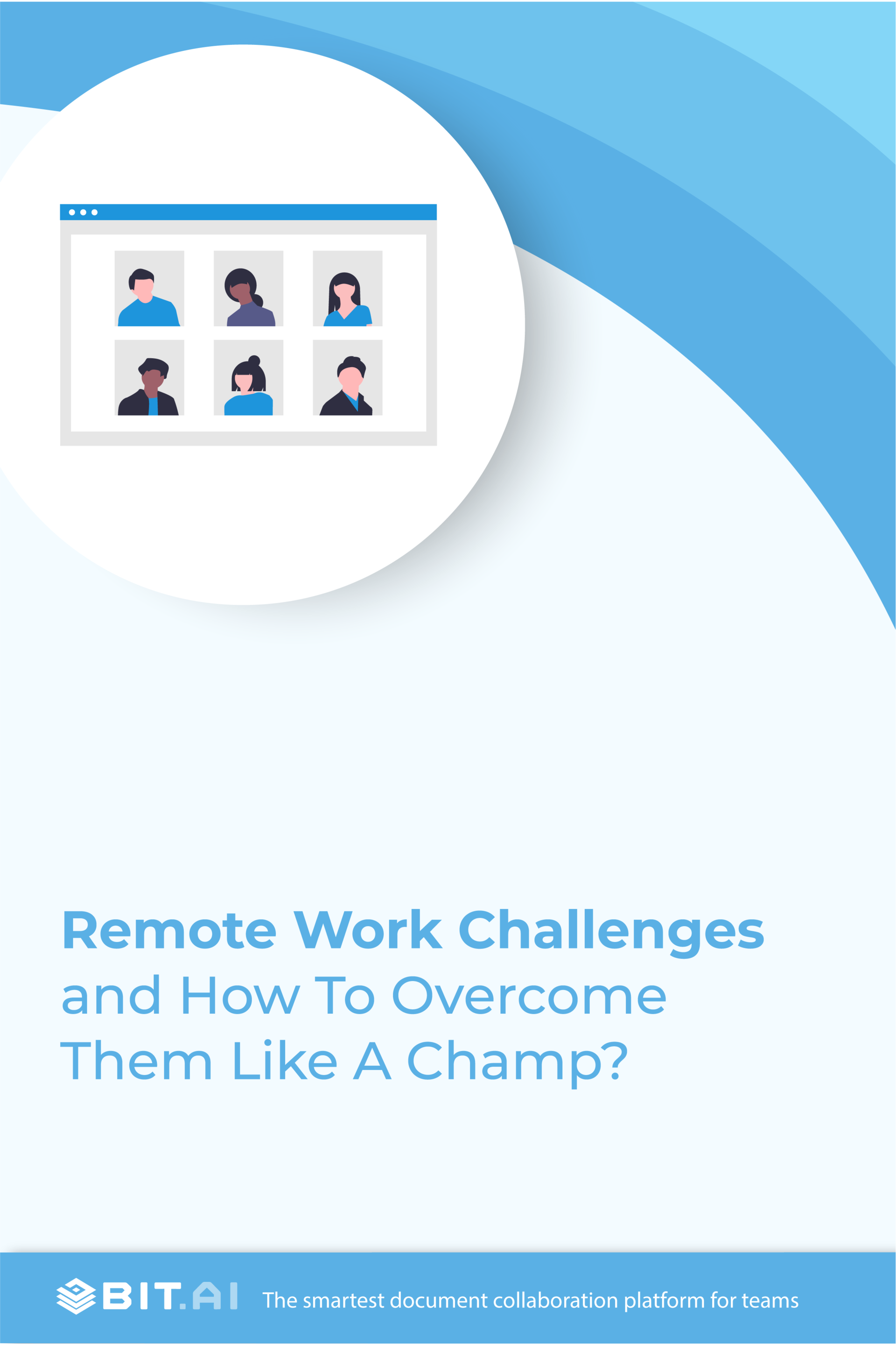 remote work challenges pinterest banner