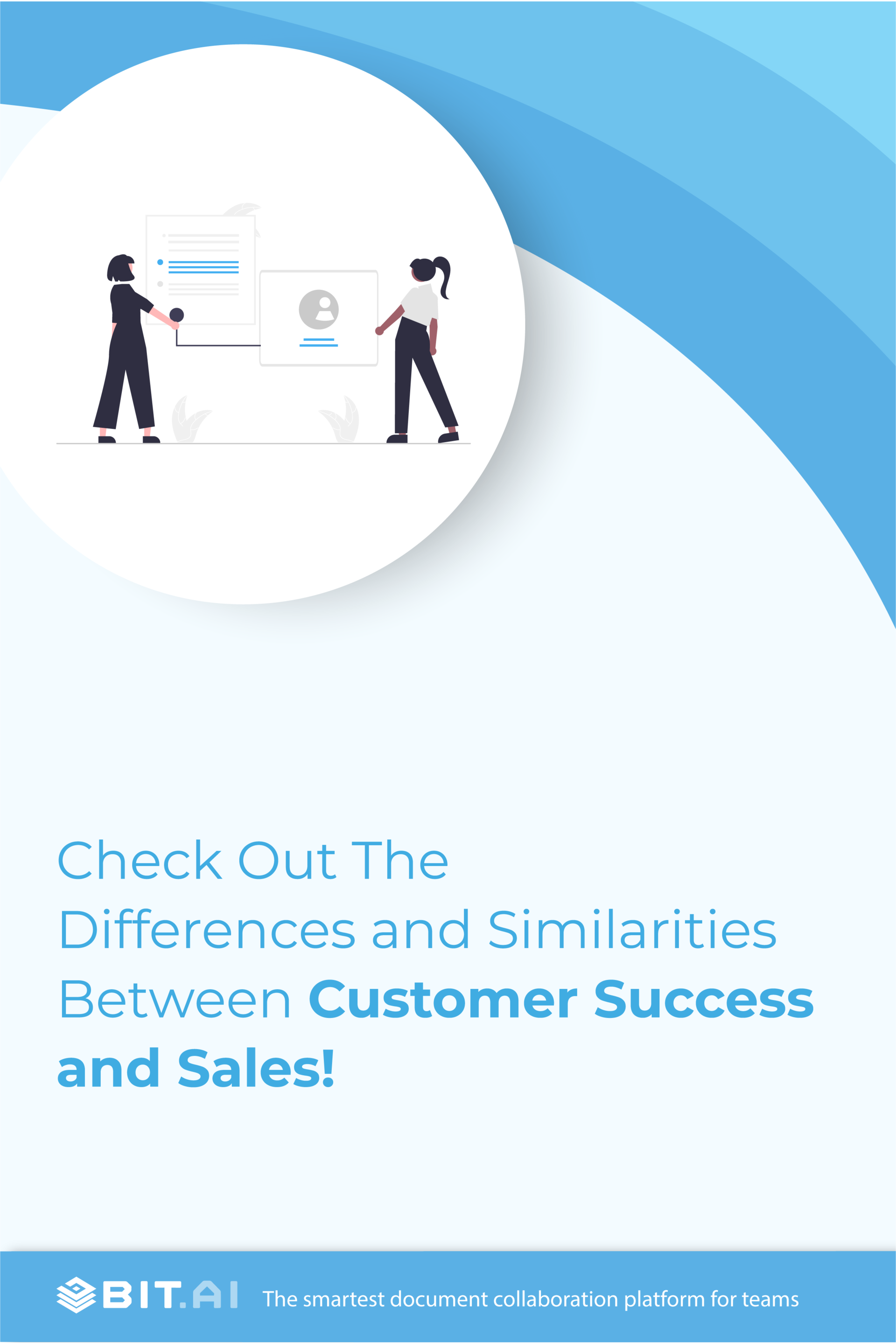 customer success vs customer sales pinterest banner