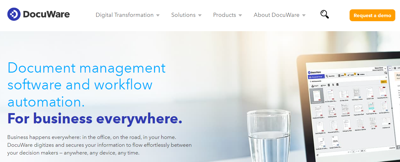 DocuWare: a Enterprise document management software