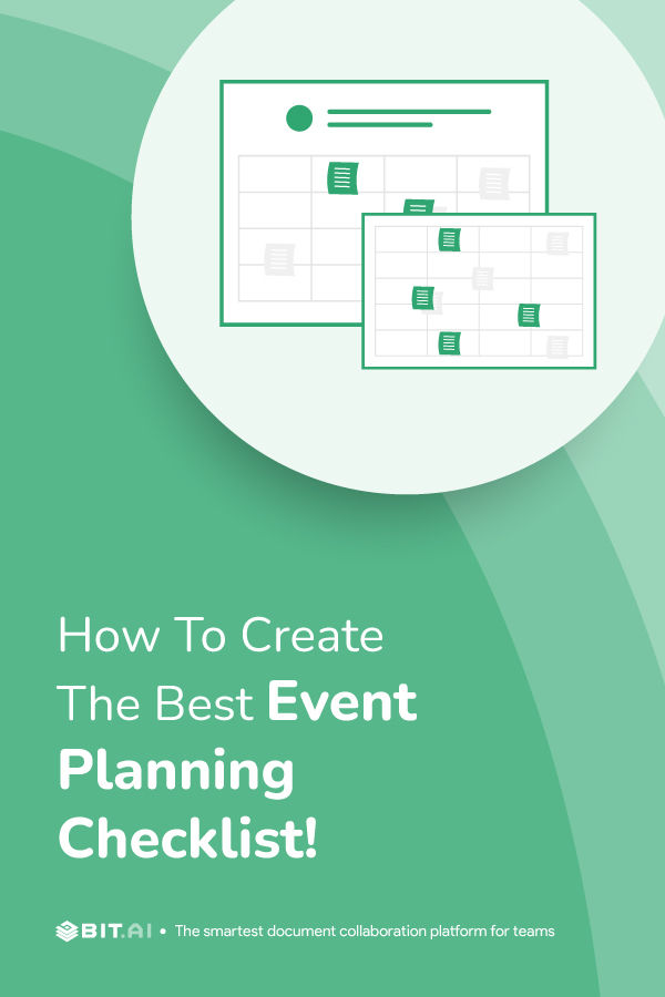 Event Planning Checklist Pinterest Banner