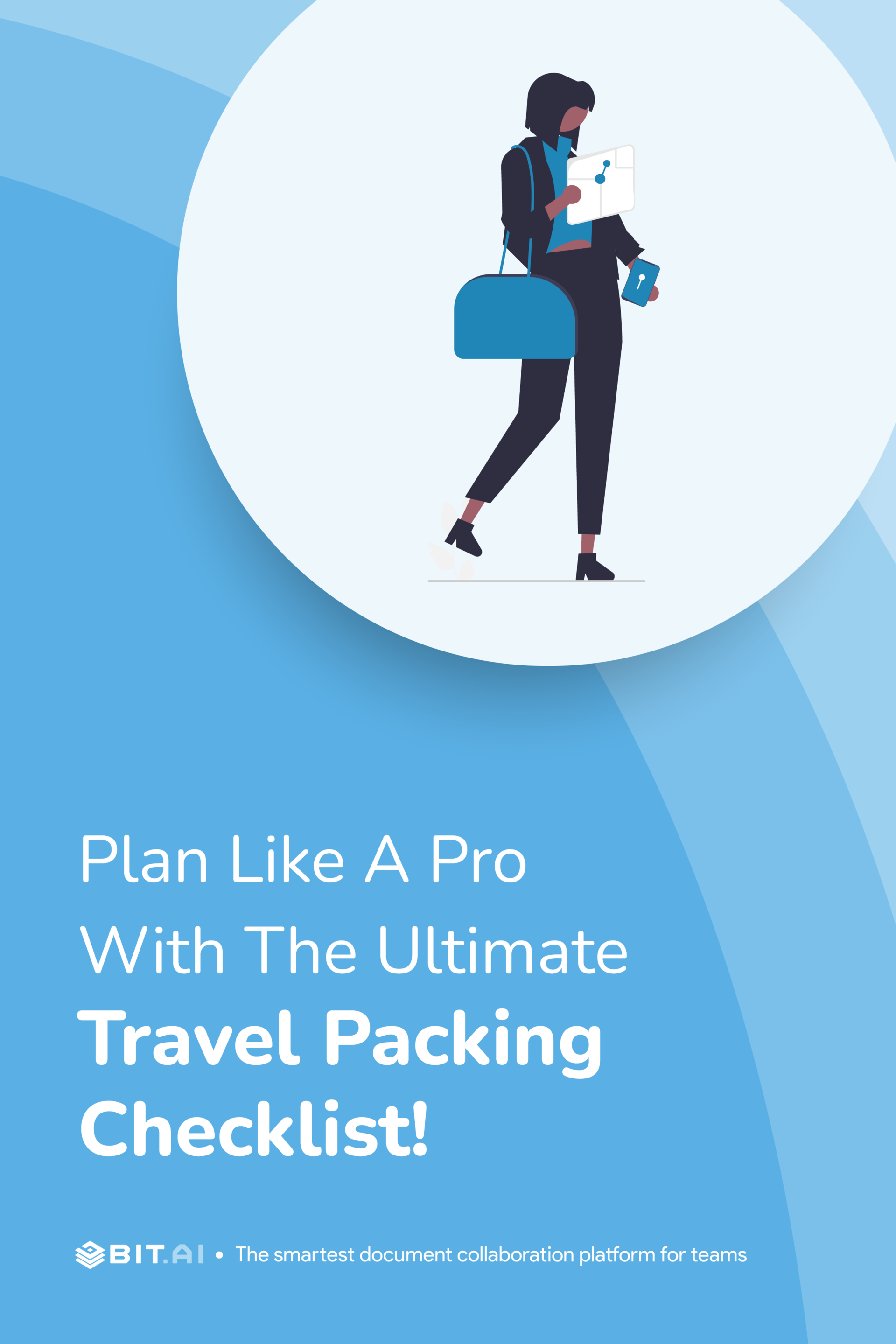 Travel Packing Checklist pinterest Banner