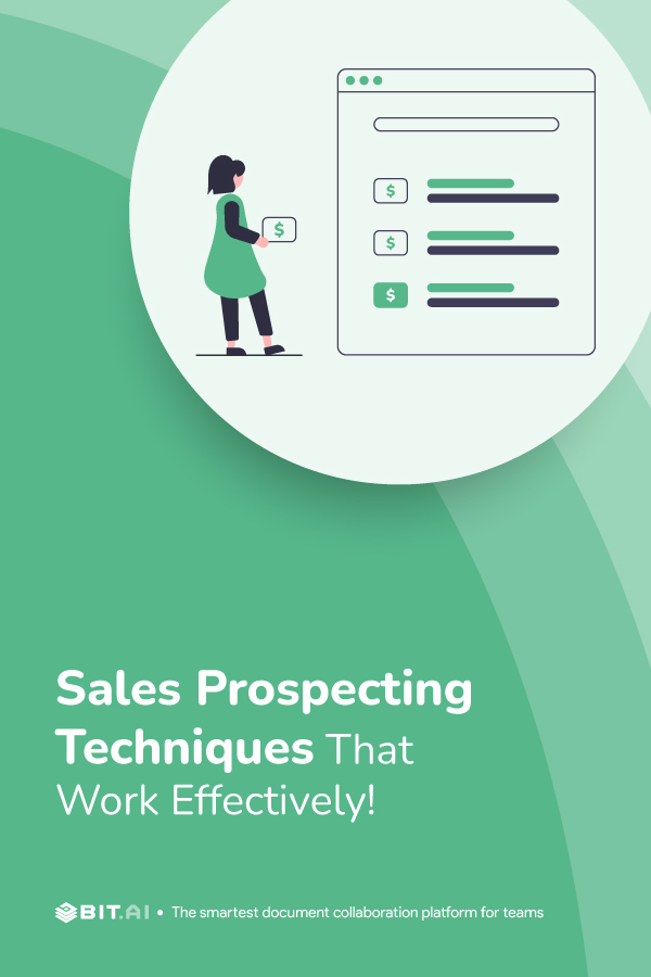Sales Prospecting Techniques Pinterest Banner