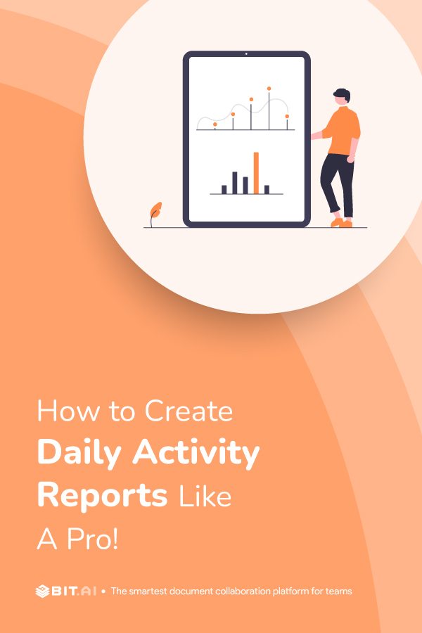 Daily Activity Report Pinterest Banner