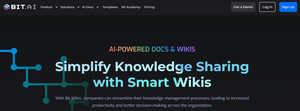 Bit.ai Wiki site