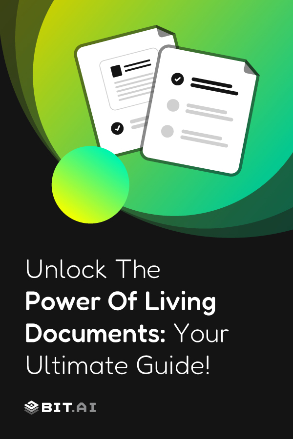 how to create a living document- Pinterest