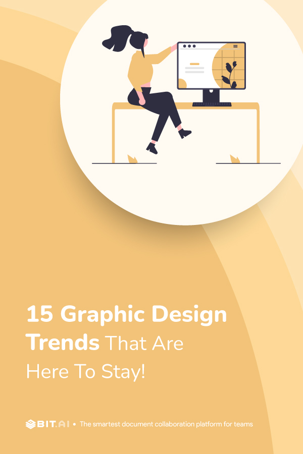 Graphic Design Trends in 2023 Pinterest Banner