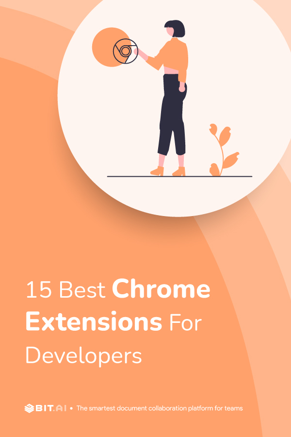 Chrome extensions for developers -Pinterest banner