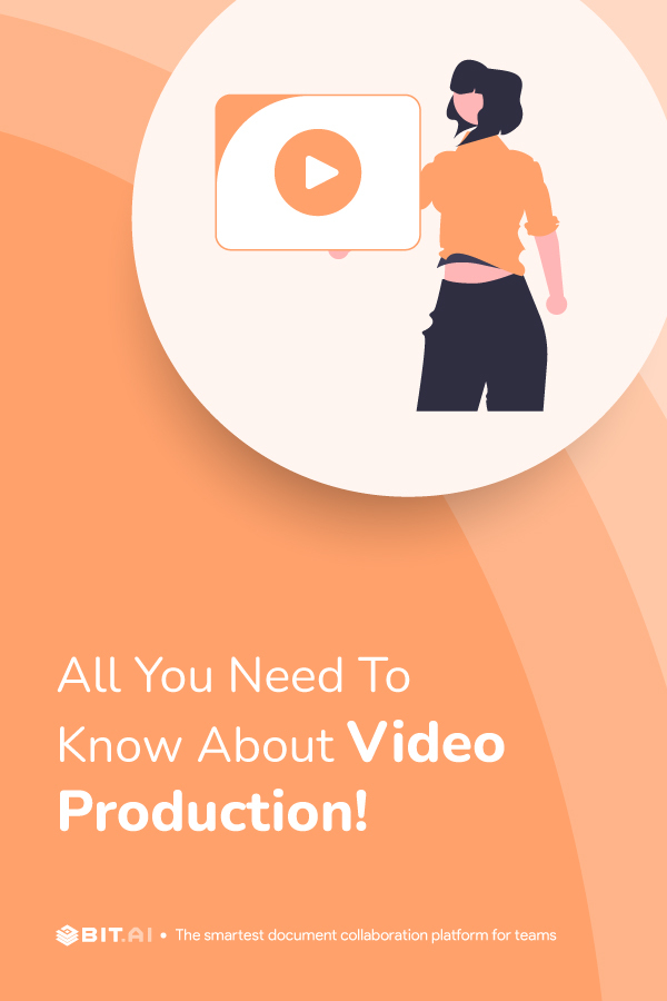 Everything about video production -pinterest banner
